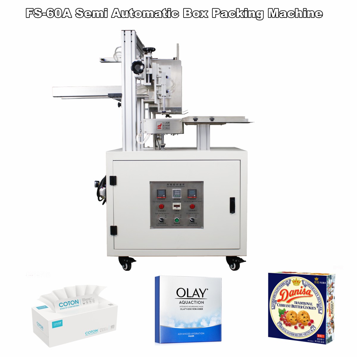 FS-60B Semi-Automatic Box Packing Machine